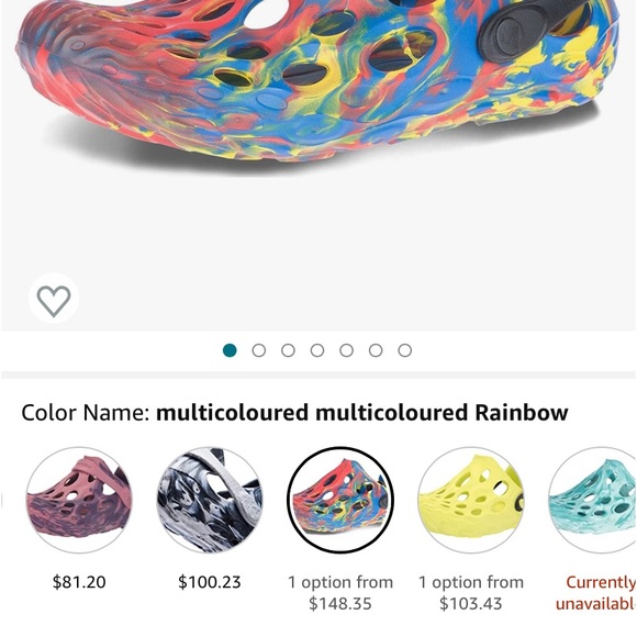 Merrell Women's Hydro Moc Water Shoe, Rainbow, size 10; never worn - Picture 5 of 5